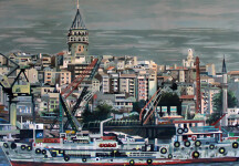 Gaye Ateş - Galad, 100x145cm, Tual Üzerine Yağlı Boya Tekniği, 2012..JPG