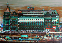 Gaye Ateş - Haydarpaşa, 100x140cm,Tual üzerine Yağlı Boya Tekniği,2012..JPG