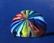 Barış Sarıbaş 200x250 cm tüyb.2012 Balon serisi.JPG