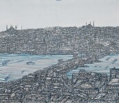 125x140 cm tüyb 2012 İstanbul Galata Köprüsü.jpg