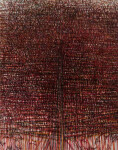 16 17 Doğasal Titreşim, 2017 Tuval üzerine yağlıboya 150 x 110 cm.jpg