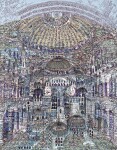 Devrim Erbil ''İstanbul;Ayasofya'nın Gizemi''Tuval üzerine yağlıboya 180x130 cm 2016.jpg