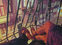 Buket Savcı - the Room with the Balcony - 122x178cm,tüyb.2014.JPG