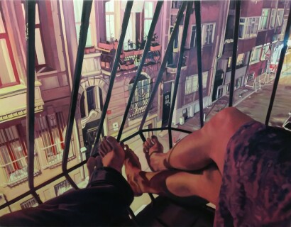 Buket Savcı - the Room with the Balcony - 122x178cm,tüyb.2014.jpg