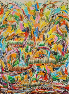 Maide Bulak - 'Bir Baska Dunya' - 200x 160cm. Tuval Üzerine Akrilik, 2022.jpg