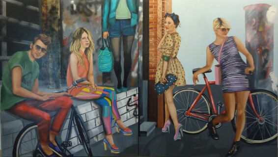 Mihriban Mirap 160x140cm. x 2 adet (Diptik) Tükt. 2012.JPG
