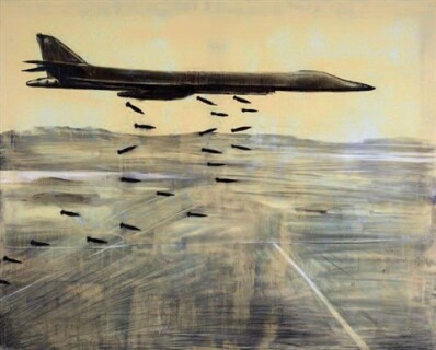 BARIS SARIBAS Ucak Serisi  220x220 cm. Tüyb. 2010.jpg