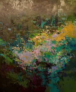 Secil Erel - 180x150cm. Tuval uzer ine karışık teknik, 2024 London.jpg