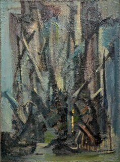 Selim Turan - 'Soyut Kompozisyon' 60x81cm . Tuval üzerine yağlıboya, 1966-Paris.jpg