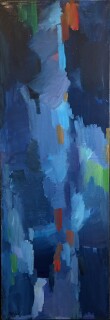 Nejad Melih Devrim Soyut Kompozisyon 130x45cm.Tüyb. 1975.jpg