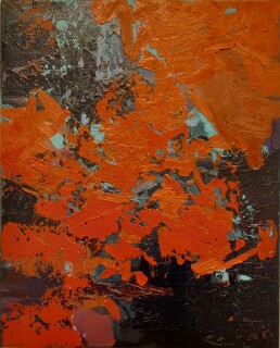 Seçil Erel - 'Colour Of Emotions-11' Tuval üzerine yağlı boya, 50x40cm. 2024 London (3).jpg
