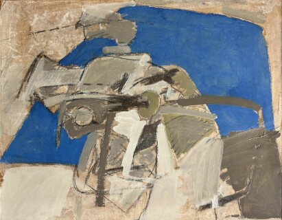 Albert Bitran - 76x96cm. Tuvale marufle kağıt üzerine yağlıboya, 1973.jpg
