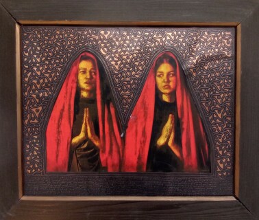 Balkan Naci Islimyeli - 40x50cm. Duralit  ve metal üzerine karışık teknik, 2000.jpg