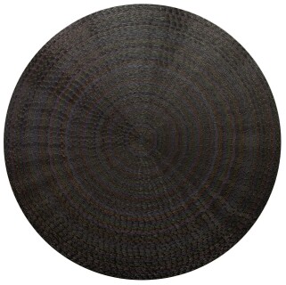 Ekrem Yalçındağ 'Black Black Black' Tuval üzerine akrilik, 125x125cm. çapında, 2025.jpg