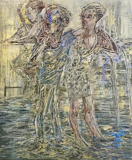 Mehmet Guleryuz - 64,5x54,5 cm. Tuval  üzerine yağlı boya, 2020 (Paris).jpeg