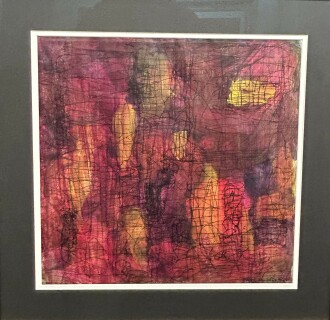 Fahrelnissa Zeid - 34x34cm. Kag ıt üzerine karışık teknik..jpeg