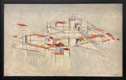 Ferit Iscan - 37x60cm. Tuval  üzerine yağlıboya, 1956.jpeg