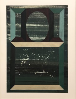 Abidin Dino - 100x70cm. Soyut kompozisyon - Karton üzerine guaj boya.jpeg